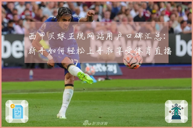 西甲买球正规网站用户口碑汇总：新手如何轻松上手和享受体育直播体验